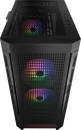Cougar Airface RGB Black, 2х140мм + 1x120mm ARGB Fan, ARGB Fan Hub, без БП, черный, ATX6