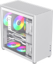 Компьютерный корпус, без блока питания ATX/ Gamemax Spark Pro Full White ATX case, white, w/o PSU, w/1xUSB3.0+1xType-C, 1xCombo Audio3