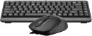 Клавиатура + мышь A4Tech Fstyler F1110 клав:черный/серый мышь:черный/серый USB Multimedia (F1110 GREY)2