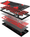 Клавиатура A4Tech Bloody S98 механическая красный/черный USB for gamer LED (SPORTS RED)10