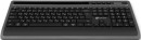 Клавиатура Оклик 860S серый/черный USB беспроводная BT/Radio slim Multimedia (подставка для запястий) (1809323)2