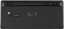 Клавиатура Оклик 860S серый/черный USB беспроводная BT/Radio slim Multimedia (подставка для запястий) (1809323)4