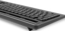 Клавиатура Оклик 860S серый/черный USB беспроводная BT/Radio slim Multimedia (подставка для запястий) (1809323)8