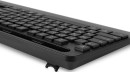 Клавиатура Оклик 865S черный USB беспроводная BT/Radio slim Multimedia (подставка для запястий) (1809339)8