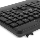 Клавиатура Оклик 865S черный USB беспроводная BT/Radio slim Multimedia (подставка для запястий) (1809339)9