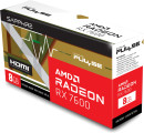 Видеокарта Sapphire Radeon RX 7600 PULSE PCI-E 8192Mb GDDR6 128 Bit Retail 11324-01-20G7