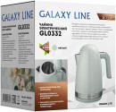 Чайник электрический GALAXY GL 0332 2200 Вт мятный 1.7 л металл/пластик6
