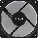 Вентилятор Digma DFAN-90 90x90x25mm 3-pin 4-pin (Molex)23dB 82gr Ret4