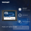 Накопитель SSD Patriot SATA III 128Gb P220S128G25 P220 2.5"7