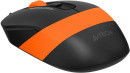 Мышь A4Tech Fstyler FM10S черный/оранжевый оптическая (1600dpi) silent USB (4but)6