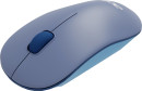 Мышь Acer OMR200 синий оптическая (1200dpi) беспроводная USB для ноутбука (2but)8