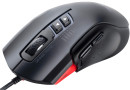 Мышь GMNG XM004 черный/красный оптическая (12800dpi) USB для ноутбука (8but)8