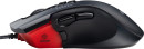 Мышь GMNG XM004 черный/красный оптическая (12800dpi) USB для ноутбука (8but)10