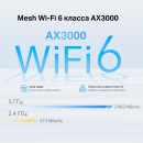 Бесшовный Mesh роутер TP-Link Deco X50-4G(1-pack) AX3000 1000BASE-T белый7
