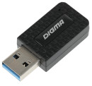 Сетевой адаптер Wi-Fi Digma DWA-AC1300C AC1300 USB 3.0 (ант.внутр.) 1ант. (упак.:1шт)3