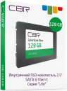 CBR SSD-128GB-2.5-LT22, Внутренний SSD-накопитель, серия "Lite", 128 GB, 2.5", SATA III 6 Gbit/s, SM2259XT, 3D TLC NAND, R/W speed up to 550/520 MB/s, TBW (TB) 643