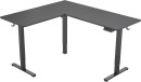 Стол для компьютера Cactus угловой подъемный столешница МДФ черный (CS-EDXL-BBK)2