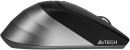 Мышь A4Tech Fstyler FB35S серый/черный оптическая (2000dpi) беспроводная BT/Radio USB для ноутбука (5but)2