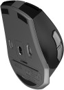 Мышь A4Tech Fstyler FB35S серый/черный оптическая (2000dpi) беспроводная BT/Radio USB для ноутбука (5but)8