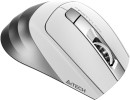 Мышь A4Tech Fstyler FB35S белый/серый оптическая (2000dpi) беспроводная BT/Radio USB для ноутбука (5but)4