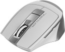 Мышь A4Tech Fstyler FB35S белый/серый оптическая (2000dpi) беспроводная BT/Radio USB для ноутбука (5but)5