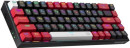 Игровая беспроводная клавиатура REDRAGON CASTOR PRO чёрно-красная (USB, Bluetooth, 2.4G, Redragon yellow, 68 кл ., RGB подсветка, 1600 мА)4