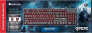 Игровая клавиатура DEFENDER QUEST чёрная (USB , SNK Red, красная подсветка, 104 кл., GK-596)4