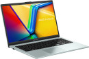 Ноутбук ASUS Vivobook Go 15 E1504FA-L1180W 15.6" 1920x1080 AMD Ryzen 5-7520U SSD 512 Gb 8Gb Bluetooth 5.1 AMD Radeon 610M серебристый зелёный Windows 11 Home 90NB0ZR3-M00LC02