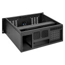 Серверный корпус ExeGate Pro 4U350-02 <RM 19", высота 4U, глубина 350, без БП, 2*USB>4