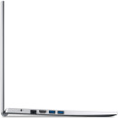 Ноутбук Acer Aspire A315-58-33W3 15.6" 1920x1080 Intel Core i3-1115G4 SSD 512 Gb 8Gb Bluetooth 5.0 Intel UHD Graphics серебристый Windows 11 Home NX.ADDEF.0198