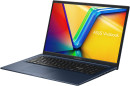 Ноутбук ASUS VivoBook 17 X1704ZA-AU096 17.3" 1920x1080 Intel Core i5-1235U SSD 512 Gb 16Gb Bluetooth 5.1 Intel Iris Xe Graphics синий DOS 90NB10F2-M003U03