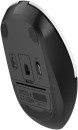 Мышь A4Tech Fstyler FB12S черный/белый оптическая (1200dpi) silent беспроводная BT/Radio USB (2but)6