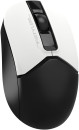 Мышь A4Tech Fstyler FB12S черный/белый оптическая (1200dpi) silent беспроводная BT/Radio USB (2but)9