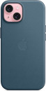 Чехол (клип-кейс) Apple FineWoven для iPhone 15 тихоокеанский синий2