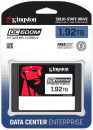 Твердотельный накопитель SSD 2.5" 1.92 Tb Kingston DC600M Read 560Mb/s Write 530Mb/s TLC SEDC600M/1920G2