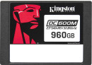 Серверный SSD Kingston DC600M, 960GB, 2.5" 7mm, SATA3, 3D TLC, R/W 560/530MB/s, IOPs 94 000/65 000, TBW 1752, DWPD 1 (SEDC600M/960G)