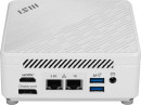 Неттоп MSI Cubi 5 12M-045XRU i5 1235U (1.3) 8Gb SSD512Gb Iris Xe noOS 2xGbitEth WiFi BT 65W белый (9S6-B0A812-220)9