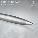 Ручка шариков. Parker Urban Core K314 (CW2143641) Metro Metallic CT M син. черн. подар.кор.9
