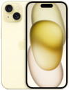 Смартфон Apple A3092 iPhone 15 128Gb желтый моноблок 3G 4G 2Sim 6.1" iOS 17 802.11 a/b/g/n/ac/ax NFC GPS