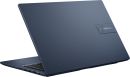 Ноутбук ASUS Vivobook 15 X1504VA-BQ283 15.6" 1920x1080 Intel Core i5-1335U SSD 512 Gb 16Gb WiFi (802.11 b/g/n/ac/ax) Bluetooth 5.2 Intel Iris Xe Graphics синий DOS 90NB10J1-M00BN07