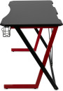 Стол игровой Оклик 521G столешница МДФ черный каркас красный 110х60см7