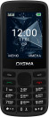 Мобильный телефон Digma A250 Linx 128Mb черный моноблок 3G 4G 2Sim 2.4" 240x320 GSM900/1800 GSM1900 microSD max32Gb2