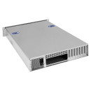 Серверный корпус ExeGate Pro 2U660-HS08 <RM 19", высота 2U, глубина 660, БП 2U-400ADS, 8xHotSwap, USB>3