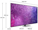 Телевизор Mini LED 65" Samsung QE65QN90CAUXRU серебристый 3840x2160 120 Гц Wi-Fi Smart TV 4 х HDMI 2 х USB RJ-45 Bluetooth6