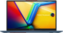 Ноутбук ASUS VivoBook S 15 OLED K5504VA-MA086W 15.6" 2880x1620 Intel Core i5-13500H SSD 512 Gb 16Gb WiFi (802.11 b/g/n/ac/ax) Bluetooth 5.3 Intel Iris Xe Graphics синий Windows 11 Home 90NB0ZK1-M003Y05