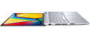 Ноутбук ASUS Vivobook 16X K3605VU-PL090 16" 2560x1600 Intel Core i5-13500H SSD 512 Gb 16Gb WiFi (802.11 b/g/n/ac/ax) Bluetooth 5.3 nVidia GeForce RTX 4050 6144 Мб серебристый DOS 90NB11Z2-M003J06