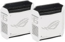 ASUS ROG GT6(B-2-PK)//2 access point /802.11ax, 574 + 4804Mbps, 2,4 + 5 gGz, white; 90IG07F0-MU9A40
