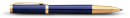 Ручка роллер Parker Ingenuity Core T570 (2182011) Blue GT F черн. черн. подар.кор.2