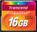 Карта памяти Compact Flash Card 16Gb Transcend 133x TS16GCF1332