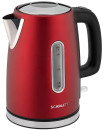 Чайник электрический Scarlett SC-EK21S83 2200 Вт красный 1.7 л металл3